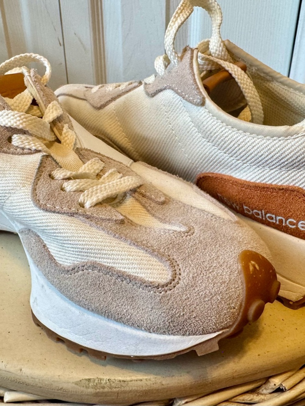 Tan & Cream Women's Sneakers - Picture 5 of 5